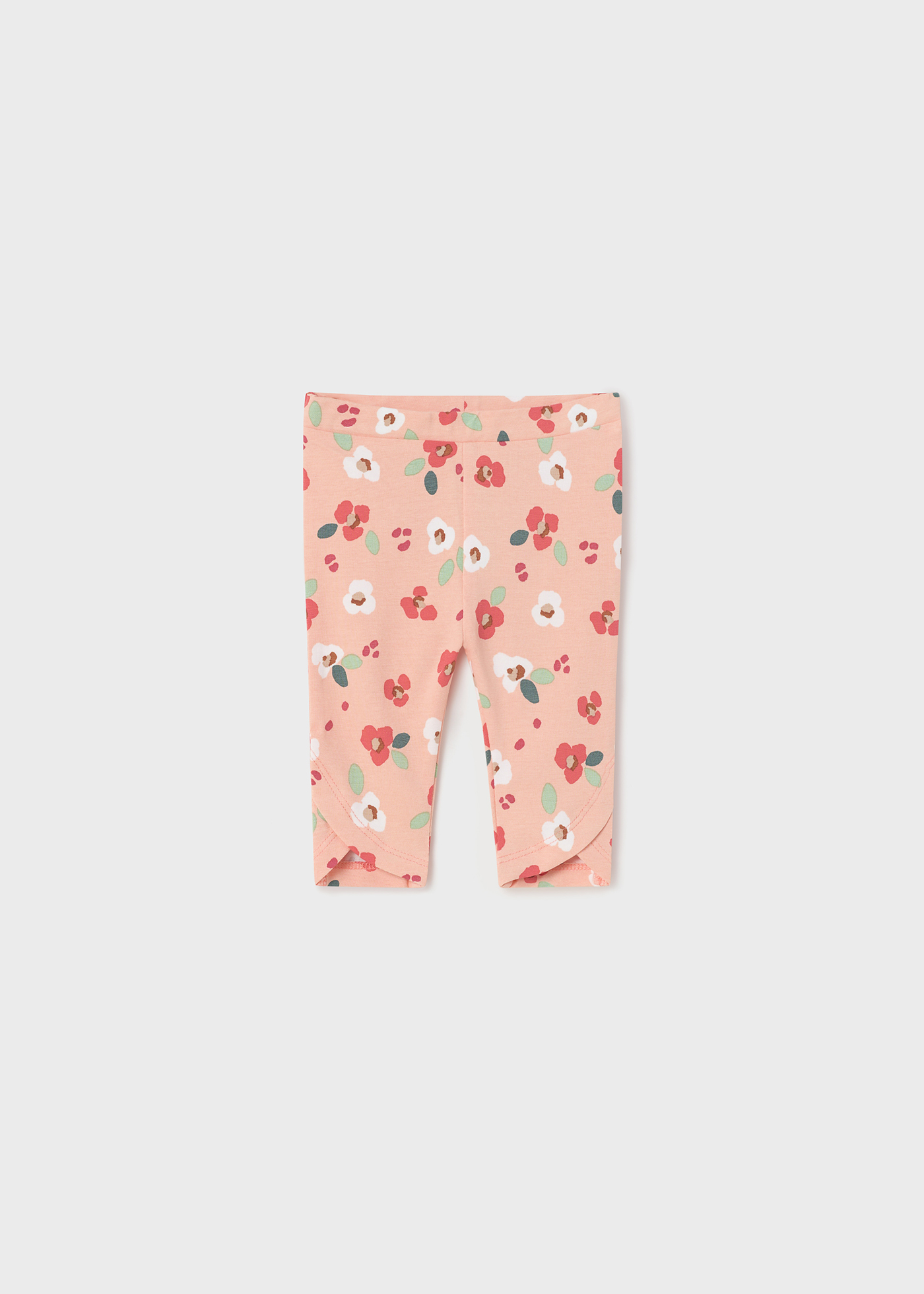 Conjunto de 2 leggings de algodão sustentável para recém-nascidos