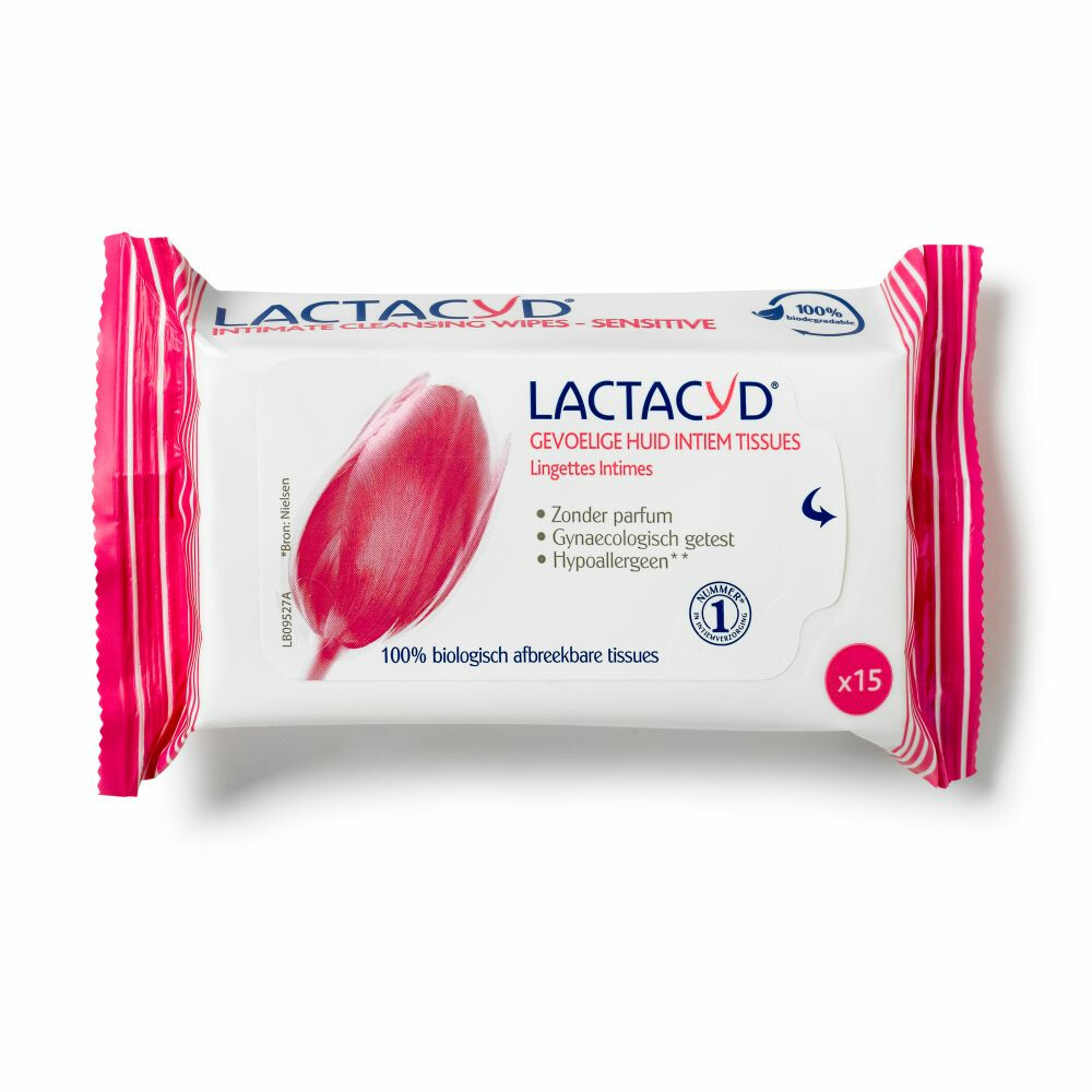 Lactacyd Tissues Gevoelige Huid15 stuks