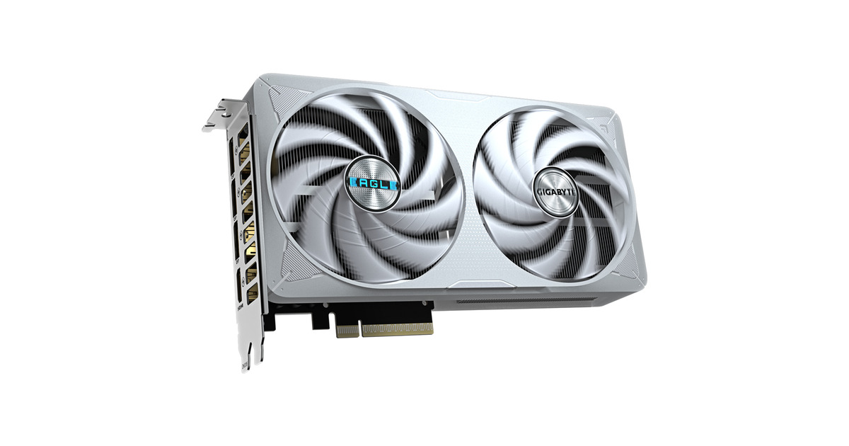 GIGABYTEGeForce RTX 5060 Ti EAGLE OC ICE 8G grafische kaart  (3x DisplayPort, 1x HDMI)