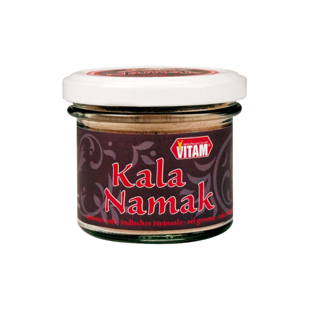 VITAM Kala Namak Salz<br>100 g, Glas