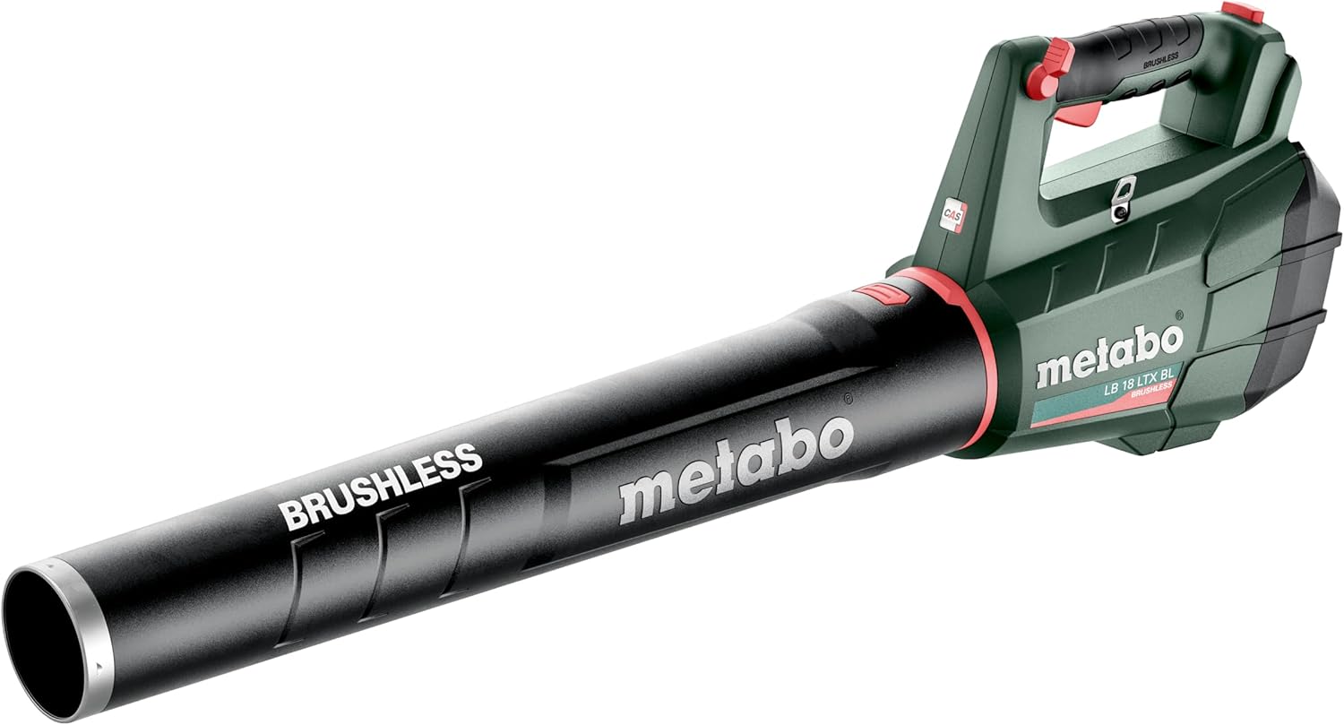 metabo Akku-Laubbläser LB 18 LTX BL – 601607850 – 18 V – Leiser Akku-Laubbläser mit starkem Motor und konstanter Blaskraft – Ohne Akku und Ladegerät