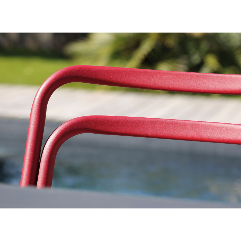Chaise en aluminium eos