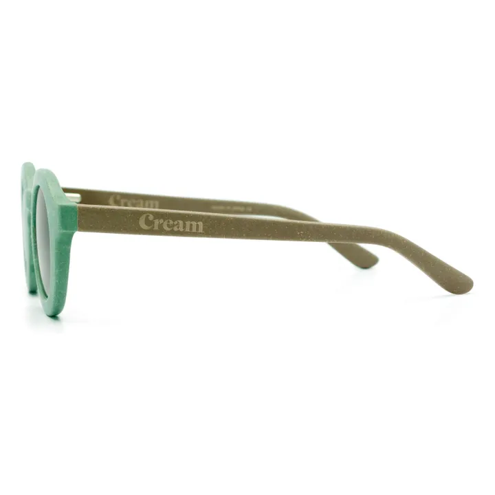 Cream Lunettes De Soleil Rondes Cream x Gray Label | Vert