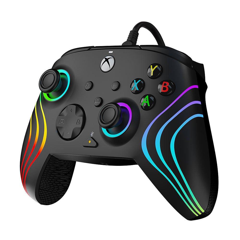 PDP GAME Afterglow Wave Wired Xbox Controller Black