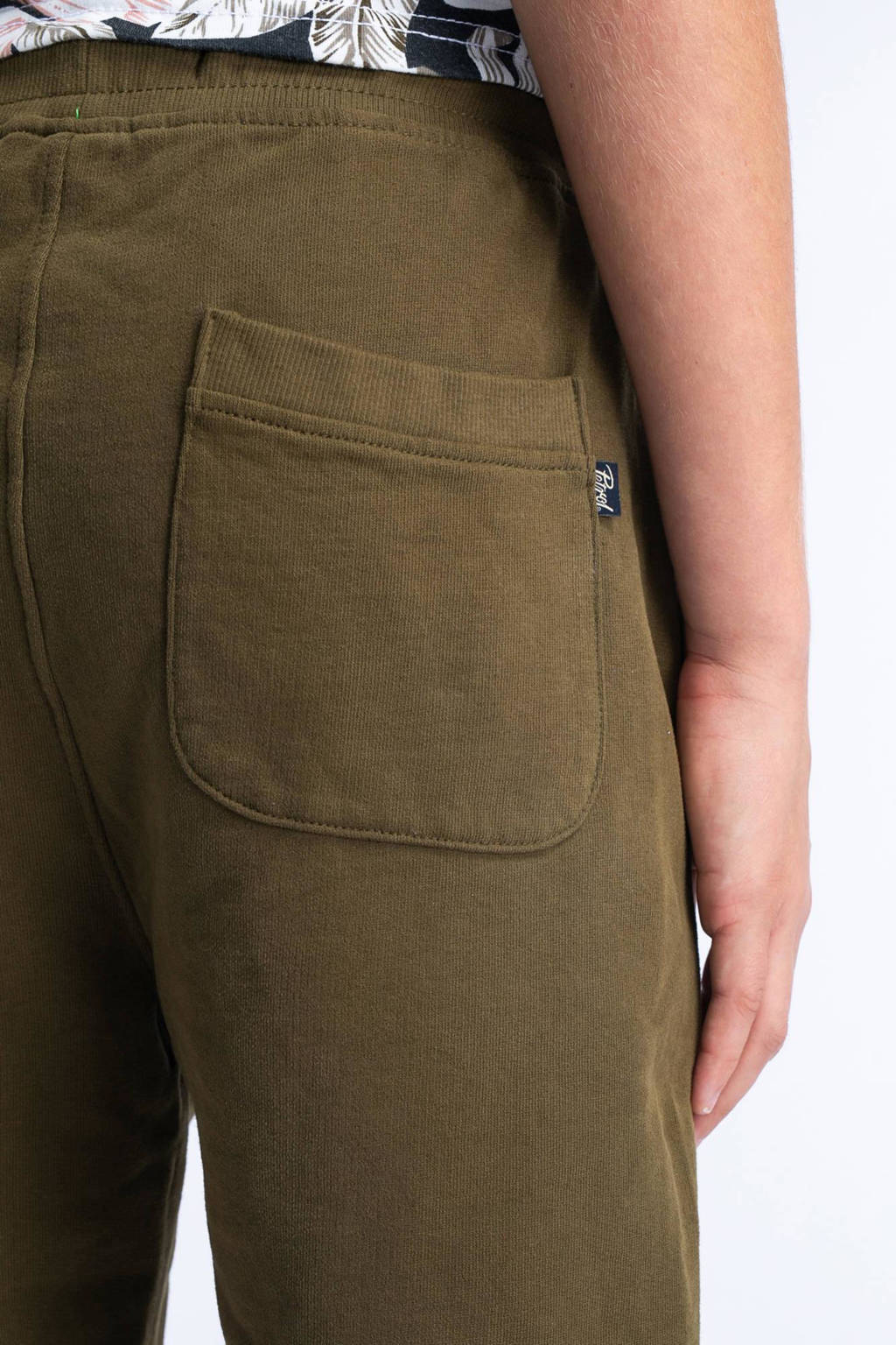 Petrol Industries sweatshort mosgroen/limegroen