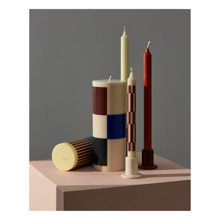 Hay Bougies Pattern - Set de 4 | Vert