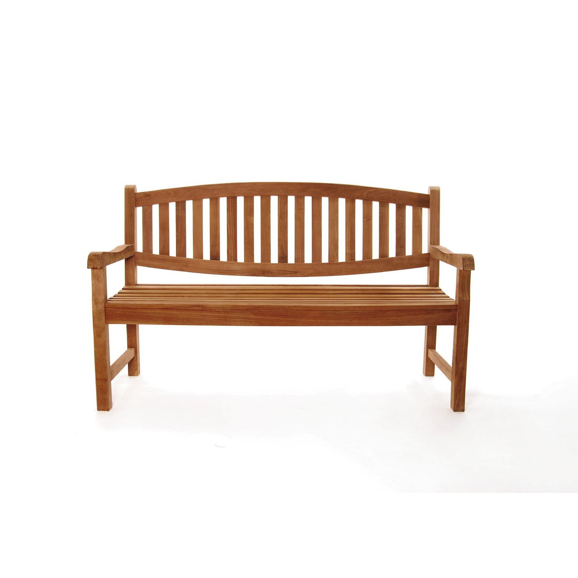 Gartenbank 'Alborg' 3-sitzer, aus Teakholz, natur, B 150 cm, L 55 cm, H 95 cm günstig bestellen