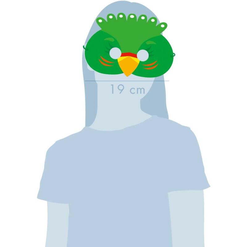 Boite créative, Masques à gratter - Multicolore