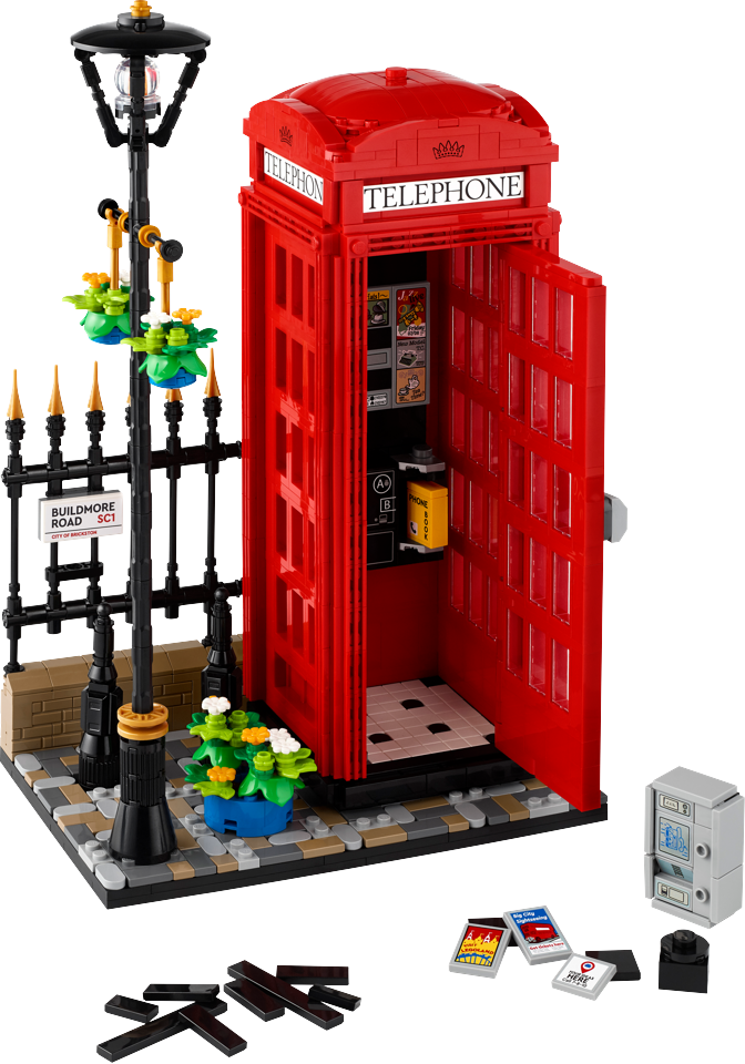 LEGO Ideas - Rød London-telefonboks (21347)