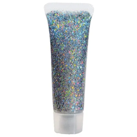 Eulenspiegel Glitzergel Juwel silber, 18ml