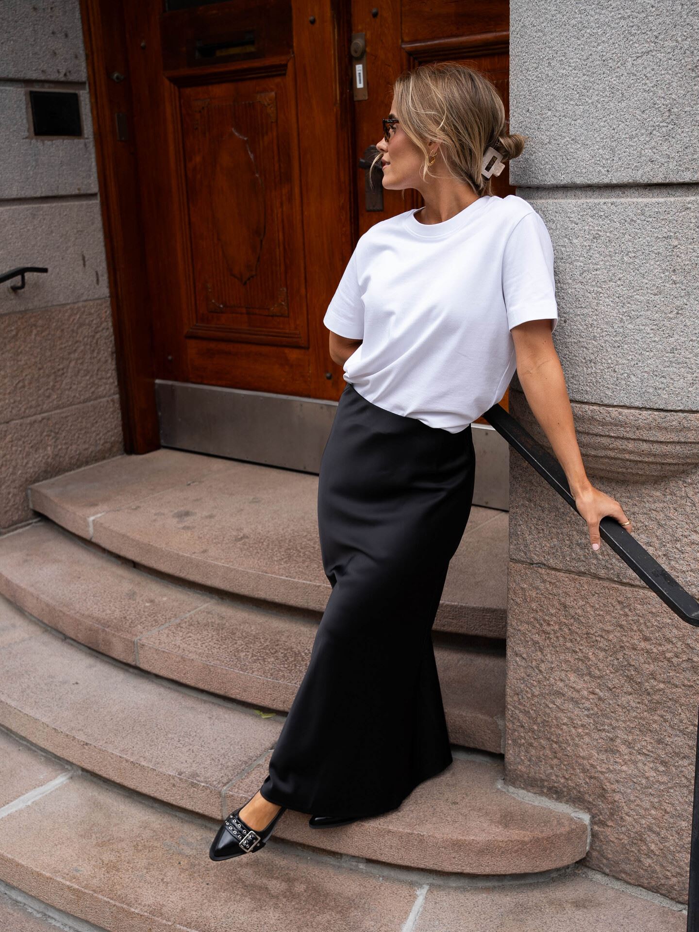Pella High Waisted Maxi Skirt