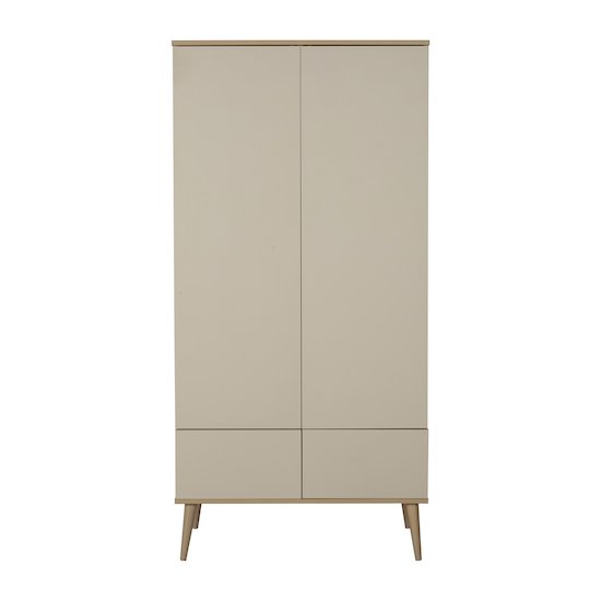 Flow armoire 2 portes   Argile & Oak        de               Quax