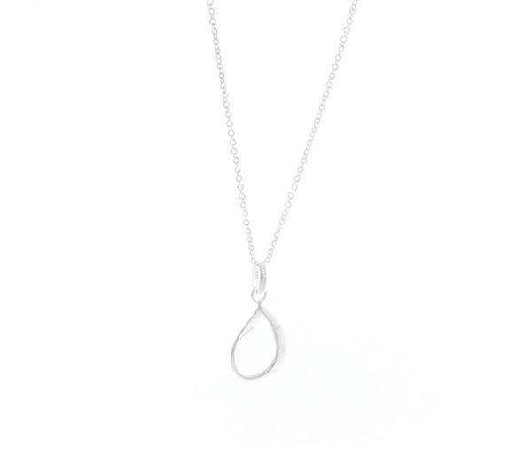 Unique And Co Ladies Unique And Co 925 Sterling Silver CZ Necklace