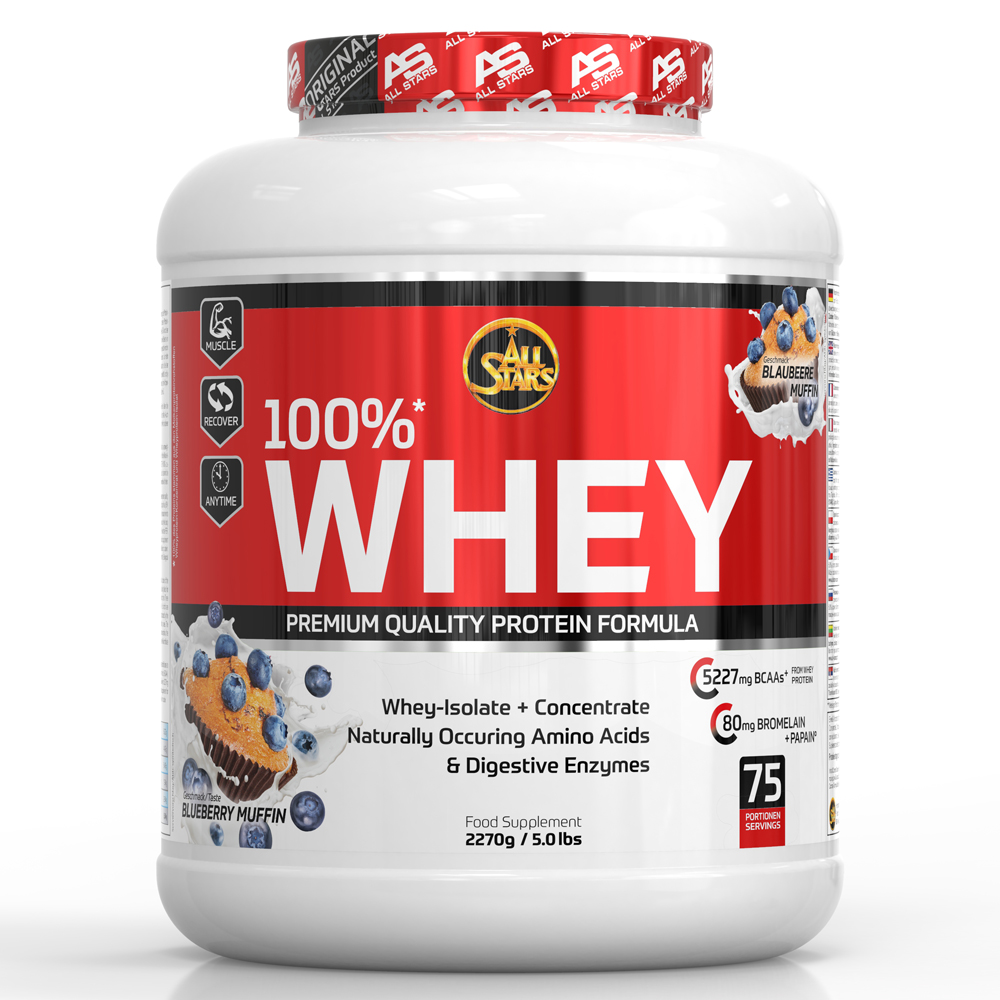 100% Whey Premium - 2270g - Blueberry Muffin