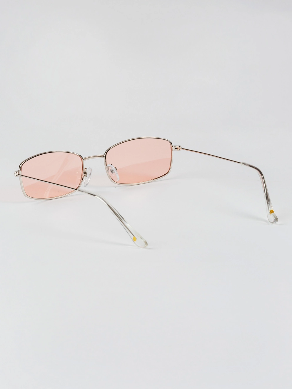Glassy Rae Polarized Silver/Pink Mirror Sunglasses pink mirror