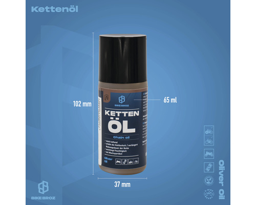 Bike Broz fietskettingolie 65ml Oliver Oil