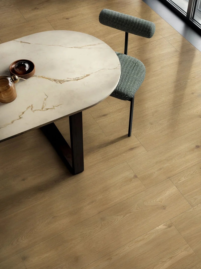 Jabo Woodwise vloertegel cedar 6mm 20x120cm gerectificeerd