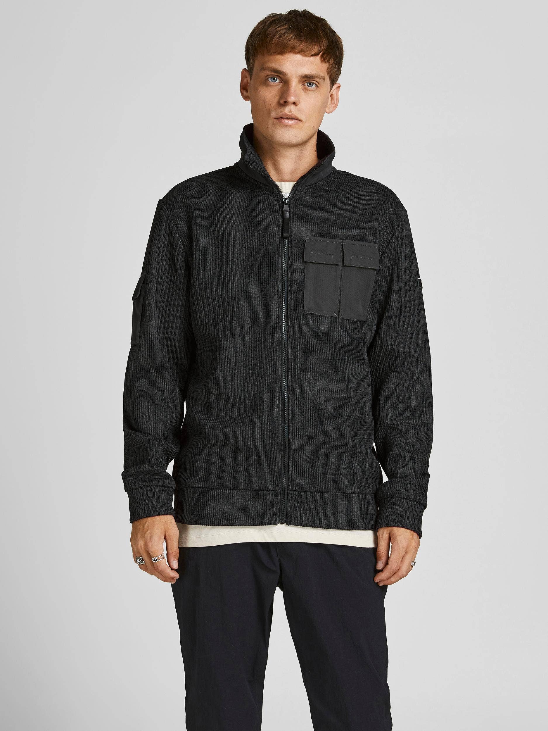 Jack & Jones  Pocket Knit Cardigan Long Sleeve