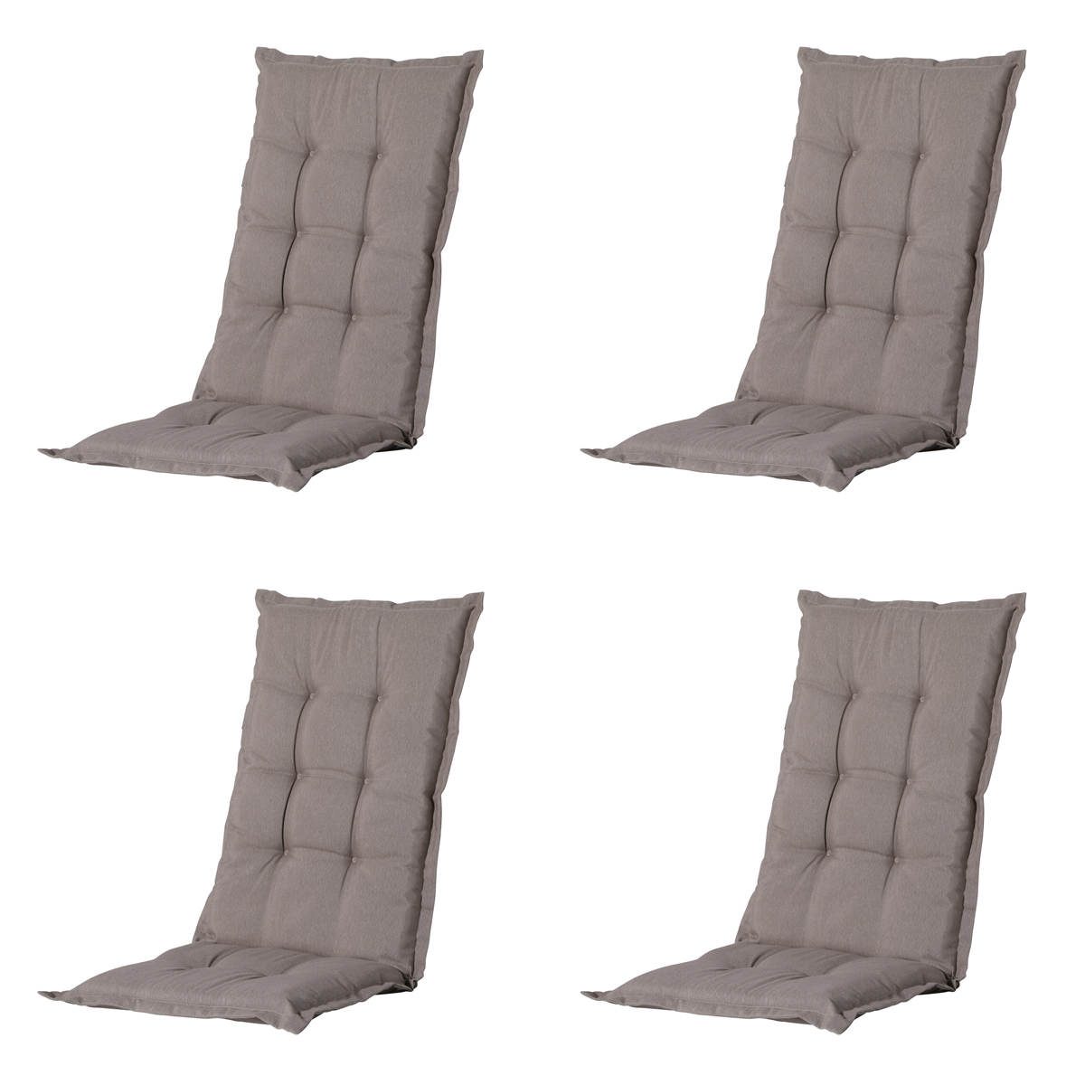 Madison Panama taupe Tuinstoelkussen - Set van 4