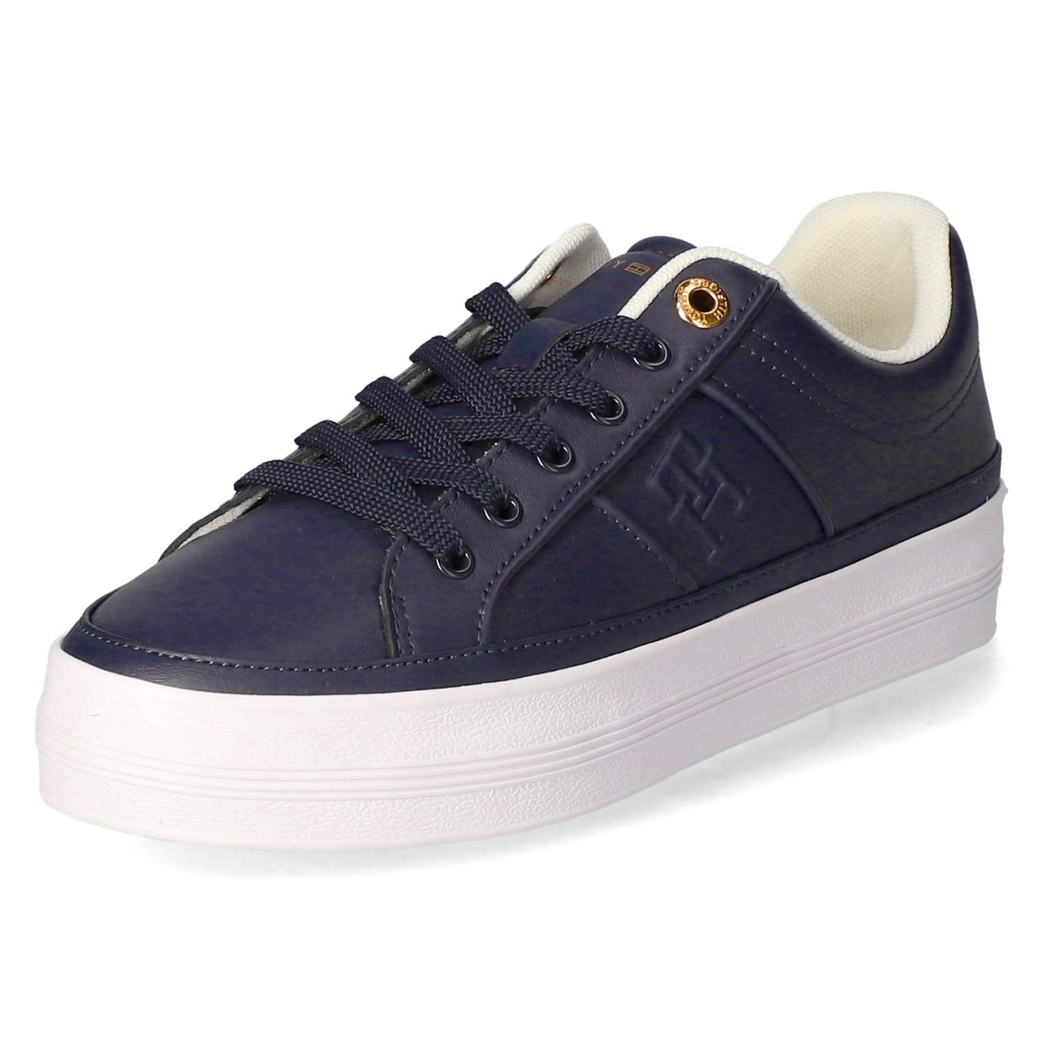 Tommy Hilfiger Low Sneaker MONOGRAM - space blue