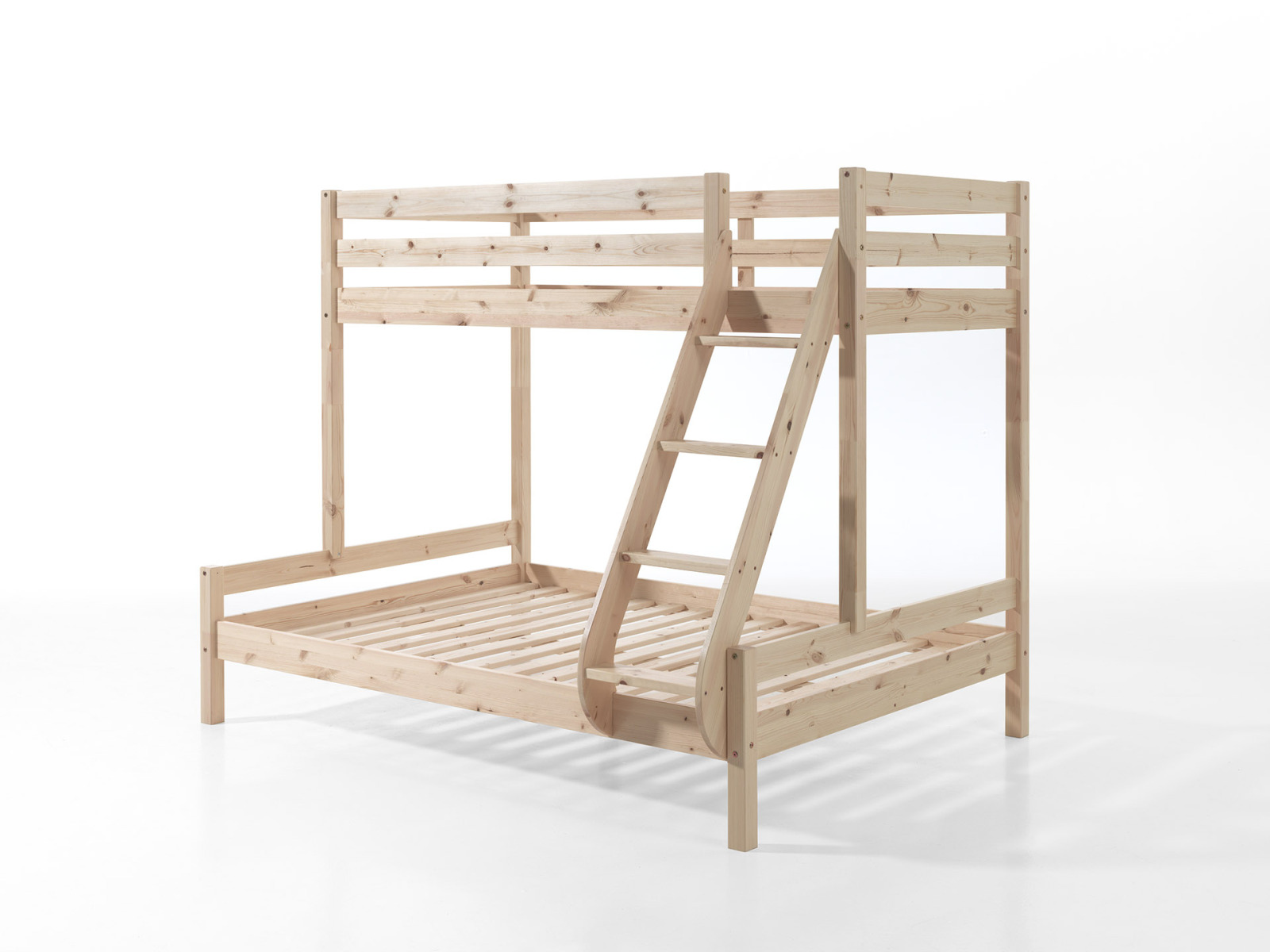 Etagenbett MARTIN - Kiefer massiv natur - 90-140x200 cm
