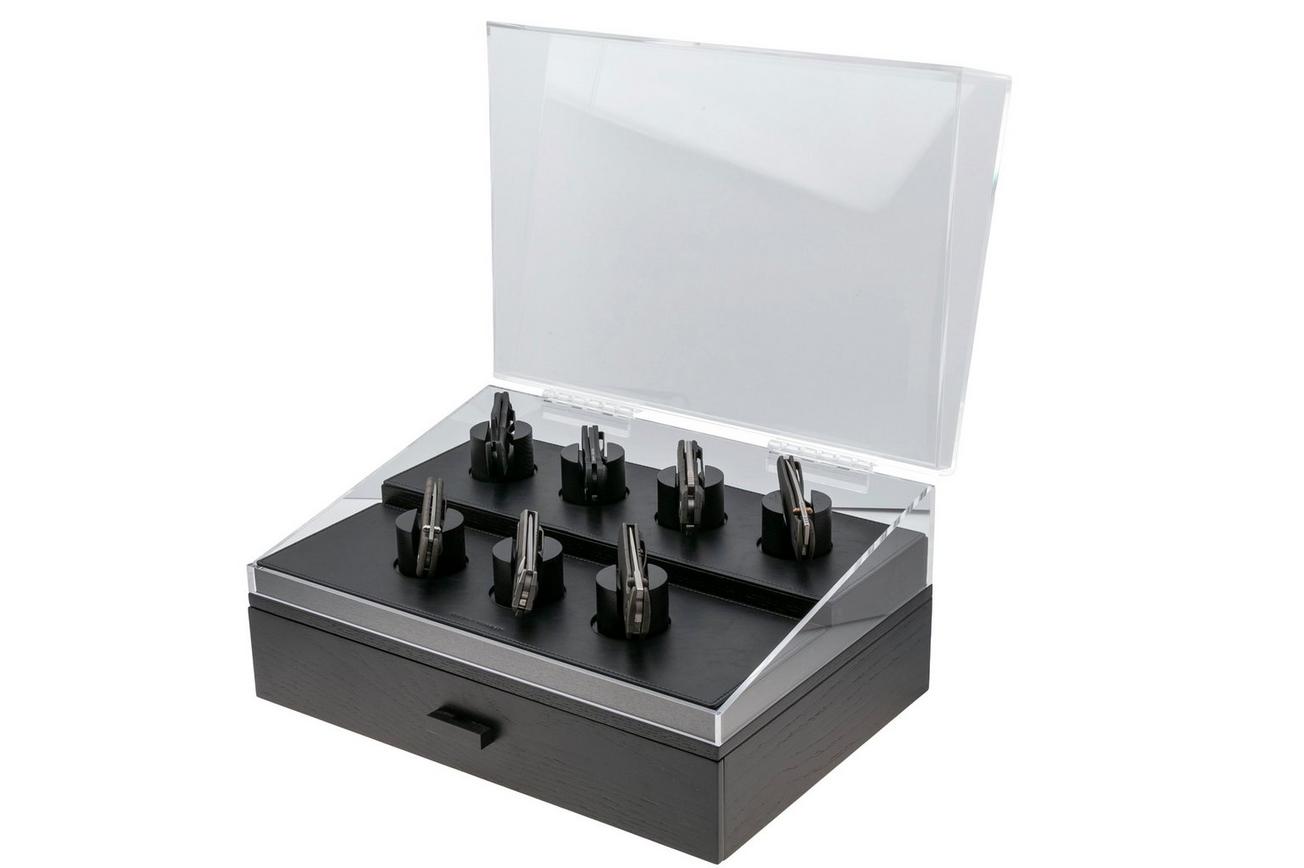 Holme & Hadfield Armory Pro Knife Display Case ARP-BK-800-1 Black, zakmessen display voor 30 stuks