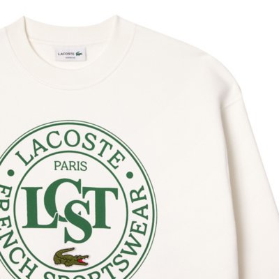 Sweatshirt à capuche homme Loose Fit imprimé LACOSTE