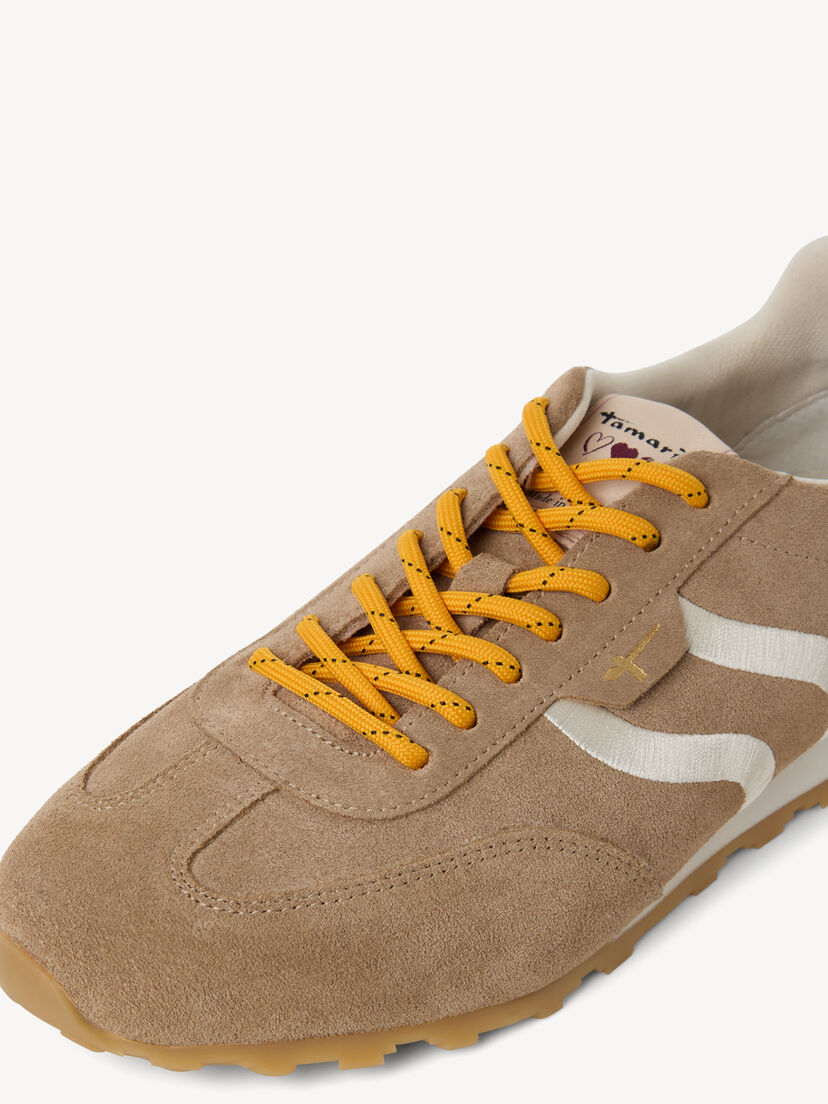 Leren Sneaker - beige