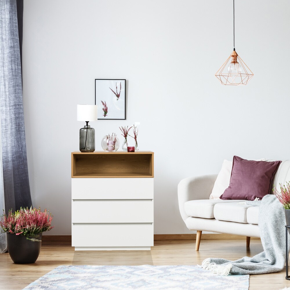 Kommode MELMO K Melaminharzbeschichtete Spanplatte hjh LIVING
