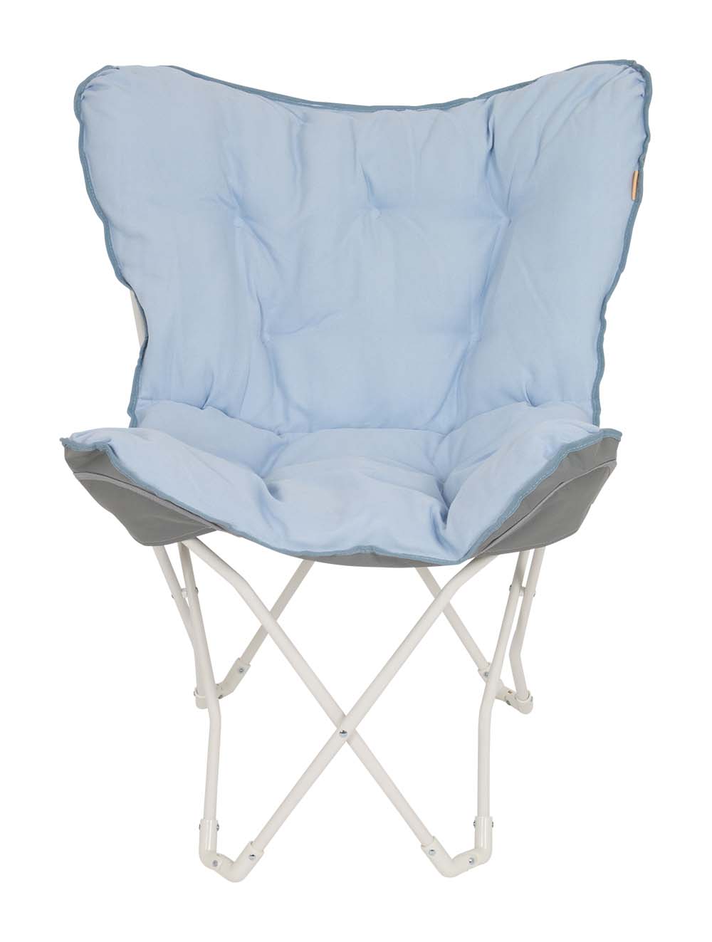 Bo-Camp Pastel collection Murat vlinderstoel - Blue
