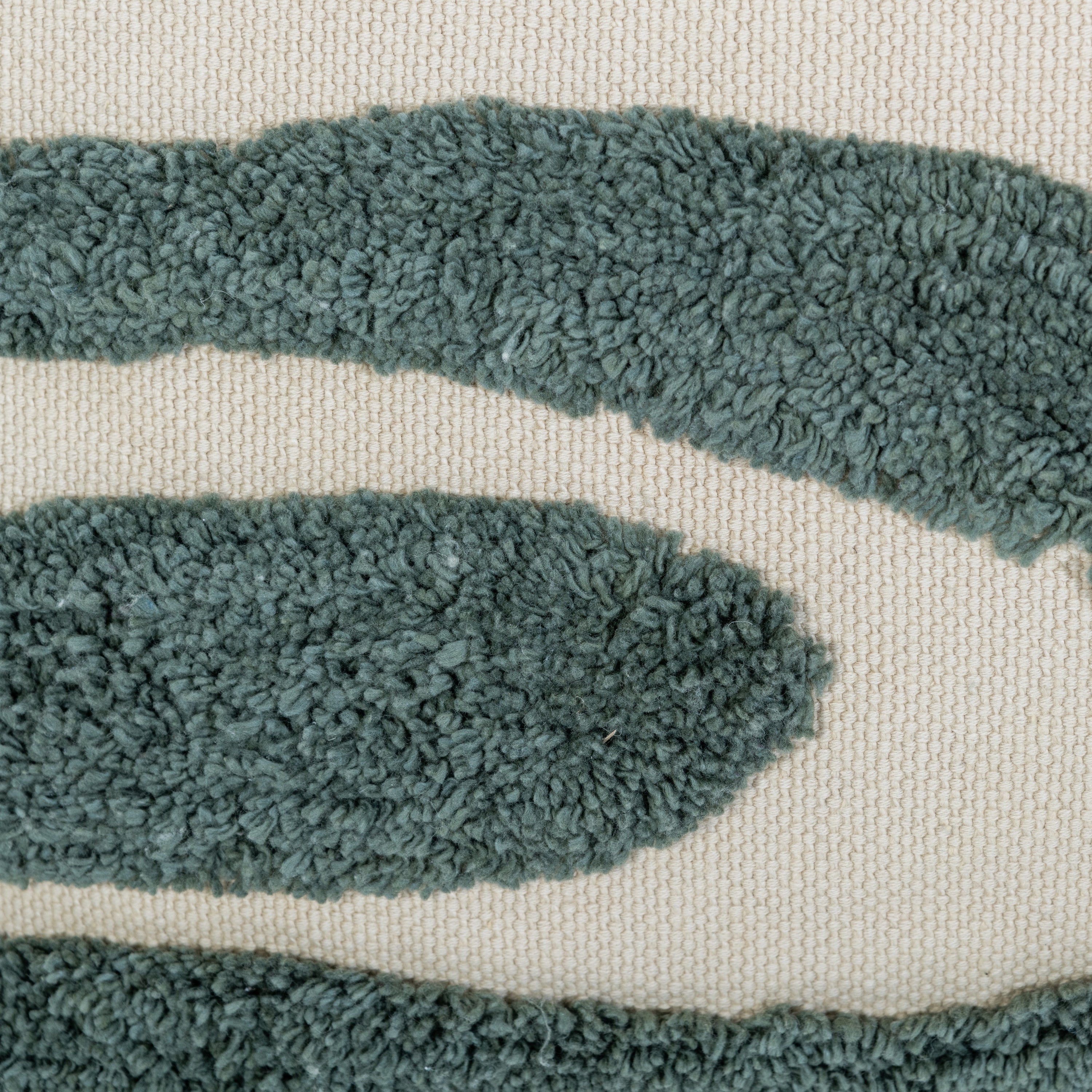 by fonQ Wave Sierkussen 40 x 60 cm - Groen