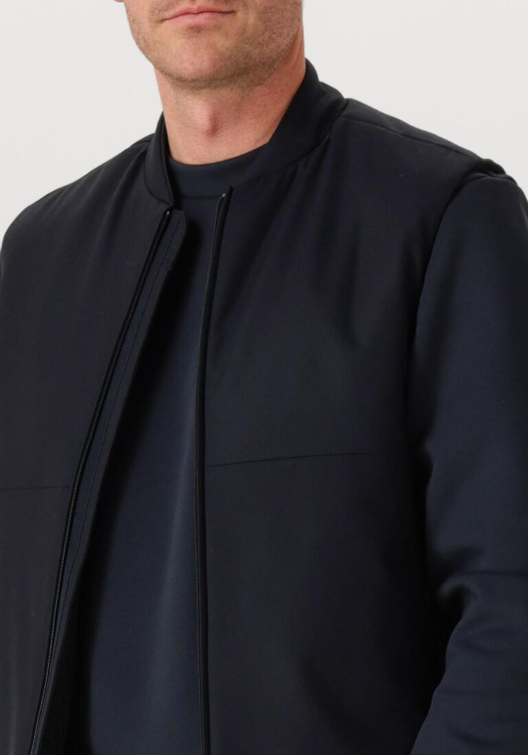 donkerblauwe wahts jack mitch stretch wool