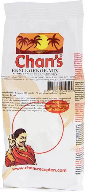 Chan's Eksie Koekoe Mix 250g