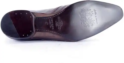 02038 03 GIORGIO COGNAC - maat 46 veterboot cognac - maat 46 Calandschoen