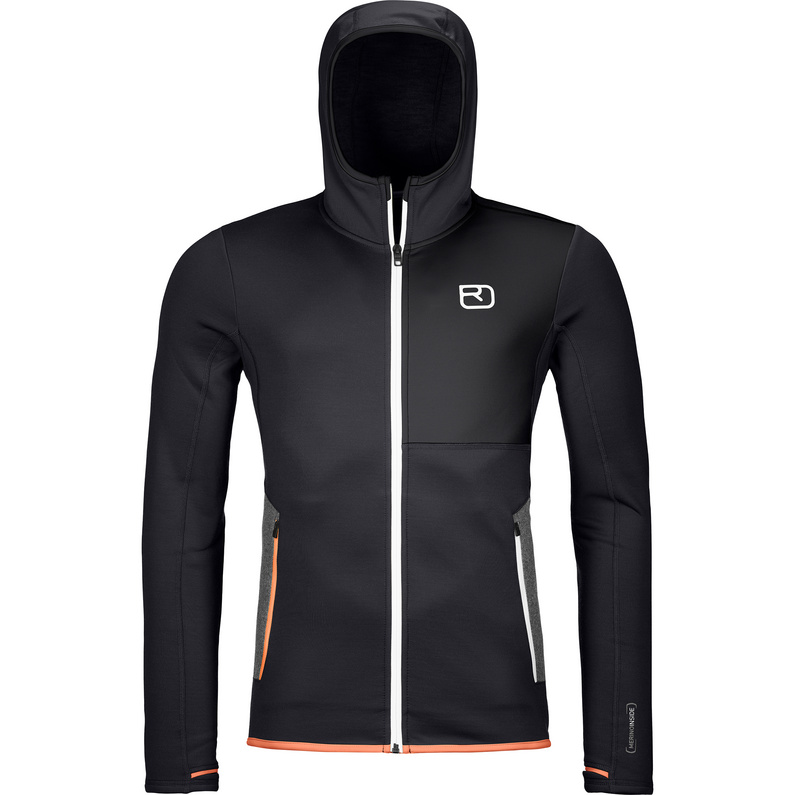 Ortovox Herren Fleece Hoodie Jacke