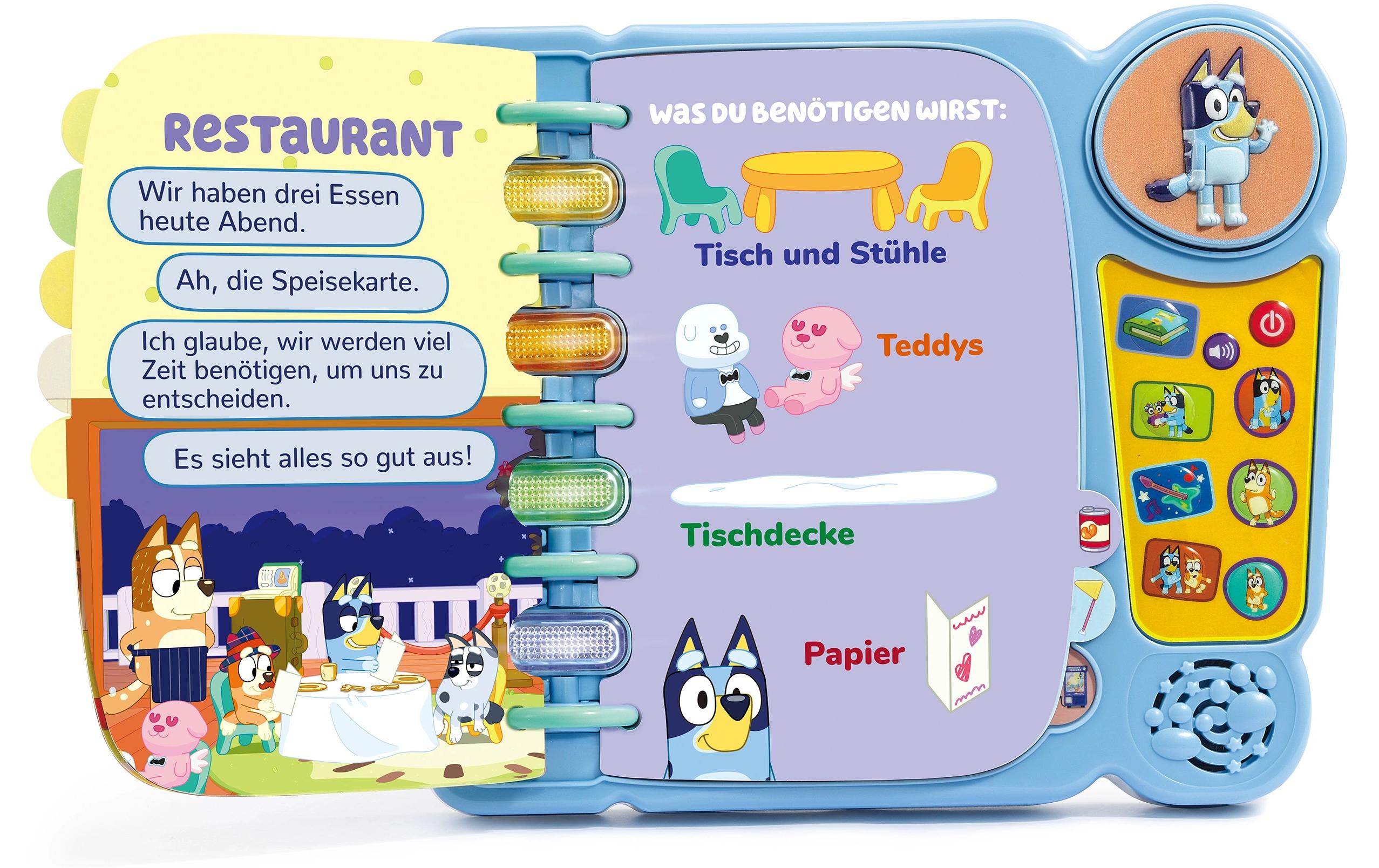 Bluey Lernspielbuch -DE-Interaktives Spielbuch
