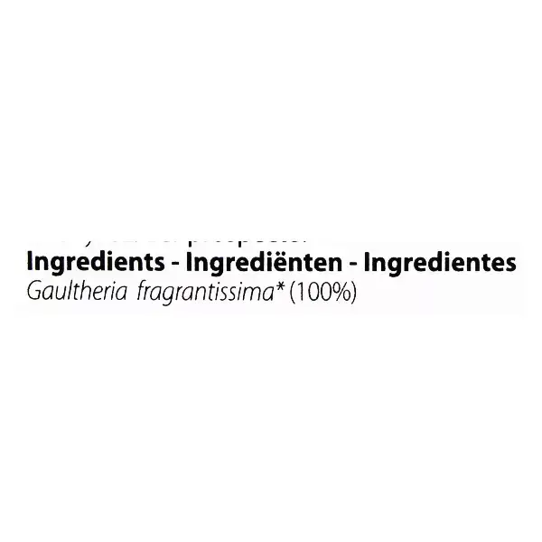 Óleo Essencial de Wintergreen Orgânico Pranarom 30ml