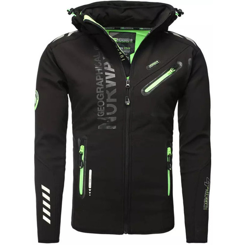 Geographical Norway - Chaqueta de softshellRainman Negro
