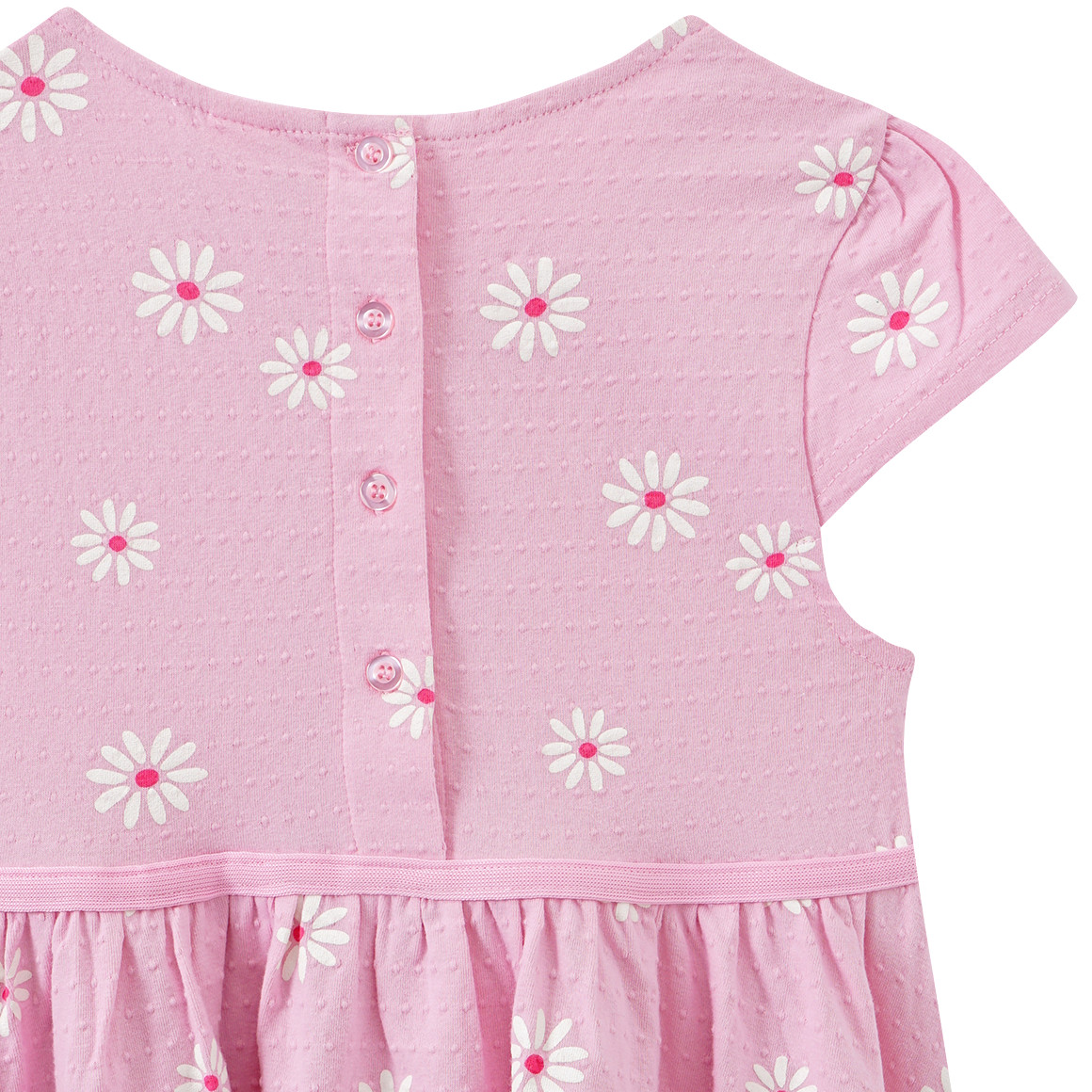 Topolino Mädchen Kleid mit Blümchen-Print rosa