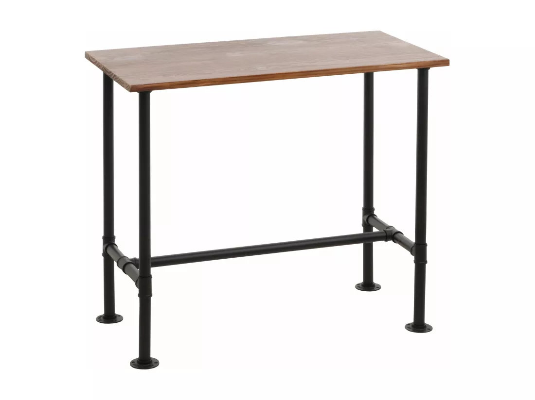 Table de bar MCW-N21, brun