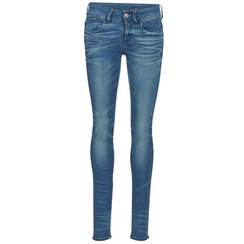 G-Star Raw - LYNN MID SKINNY - Bleu