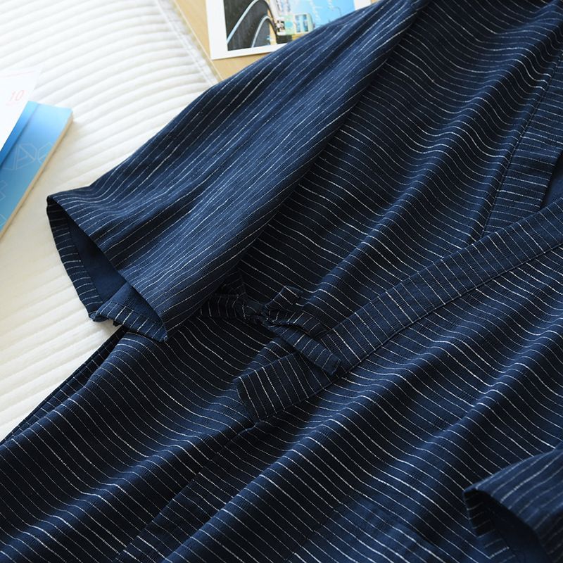 Somnus - Pyjamaset: kimonotop met 3/4 mouwen + broek