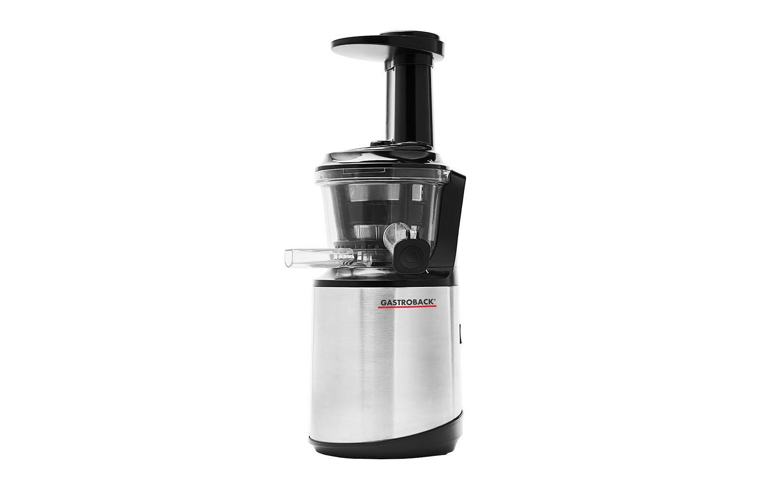 Slow Juicer Advanced vital Schwarz/Silber<br>Slow Juicer für alle Obst- und Gemüsesorten