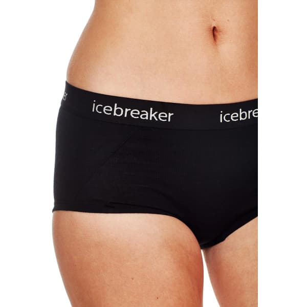 Boxer ICEBREAKER WMNS SPRITE HOT PANTS BLACK