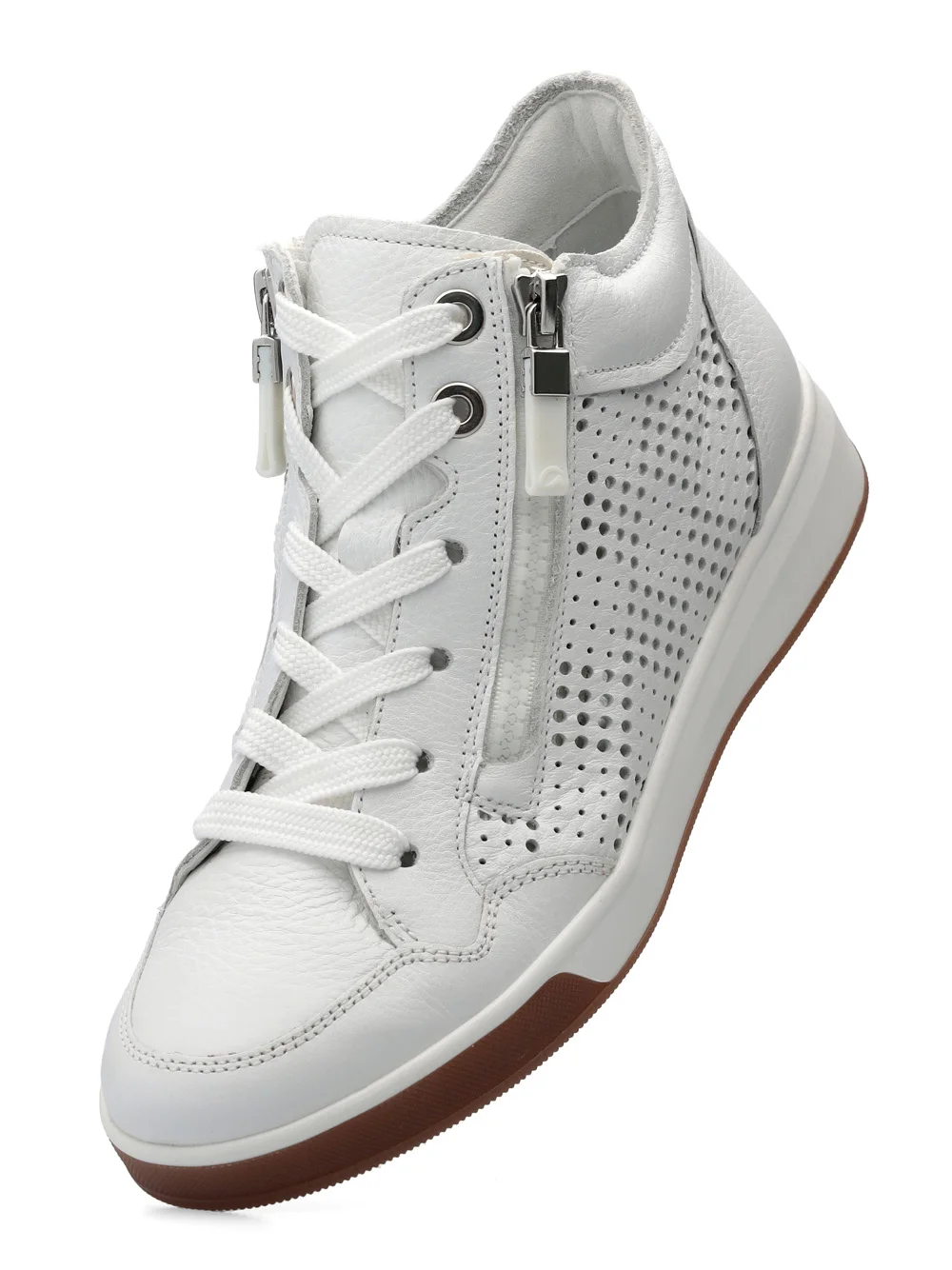 Hightop Sneaker Rom weiß