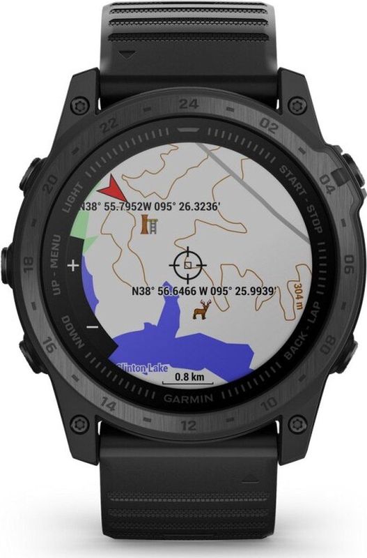 Garmin - tactix® 7 - Smartwatch - Tactisch Premium - Siliconen Horlogebandje