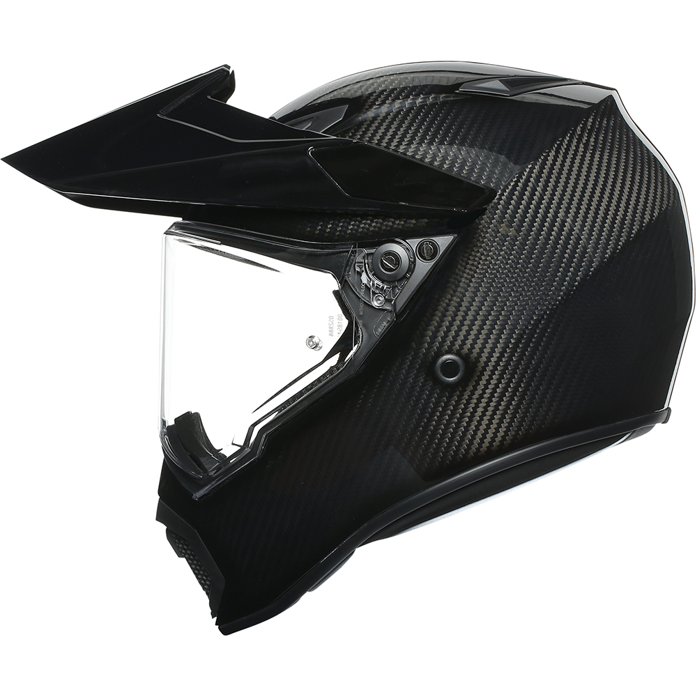 AGV - Casque AX9 Mono Noir Brillant