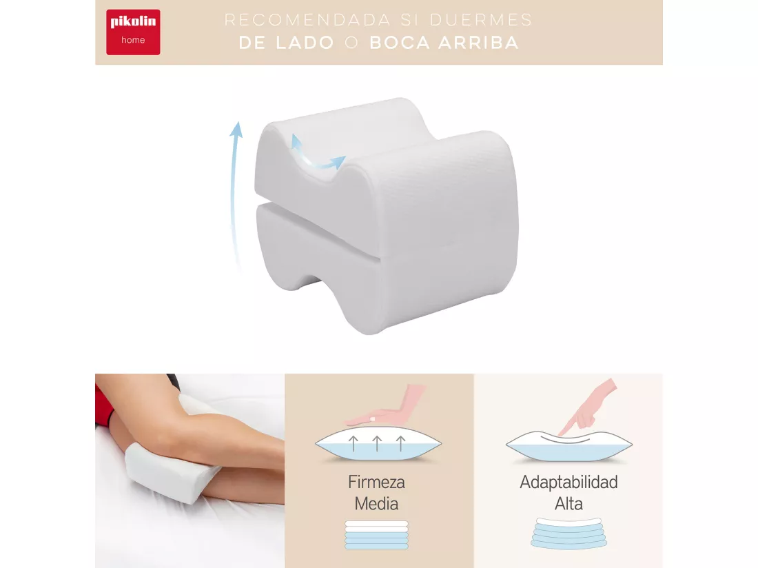 Oreiller ergonomique pliable en mousse à mémoire de forme pour soulager les jambes et les genoux