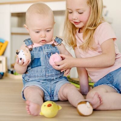 Melissa & Doug Kosedyr Rullbare Bondegårdsdyr