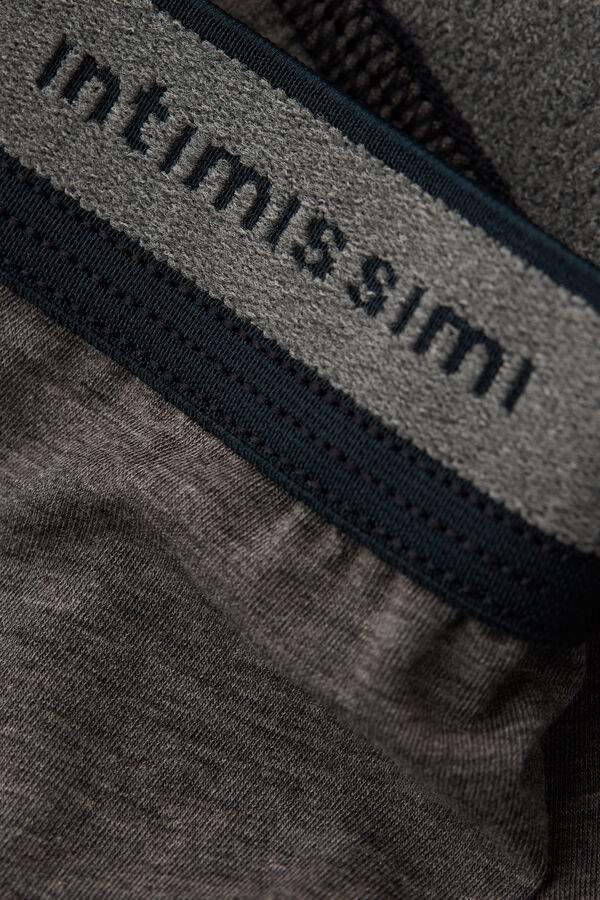 Cuecas boxer Supima® Natural Fresh Cotton com logotipo